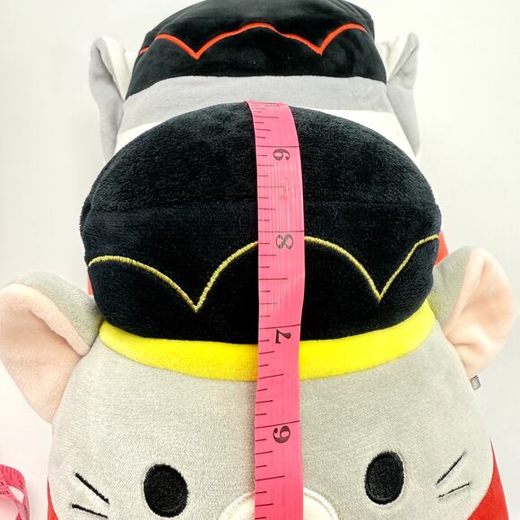 Lot of 3 Jazwares Original Squishmallows Gracelynn The Nutcracker Arctic Fox Toy - Picture 2 of 12